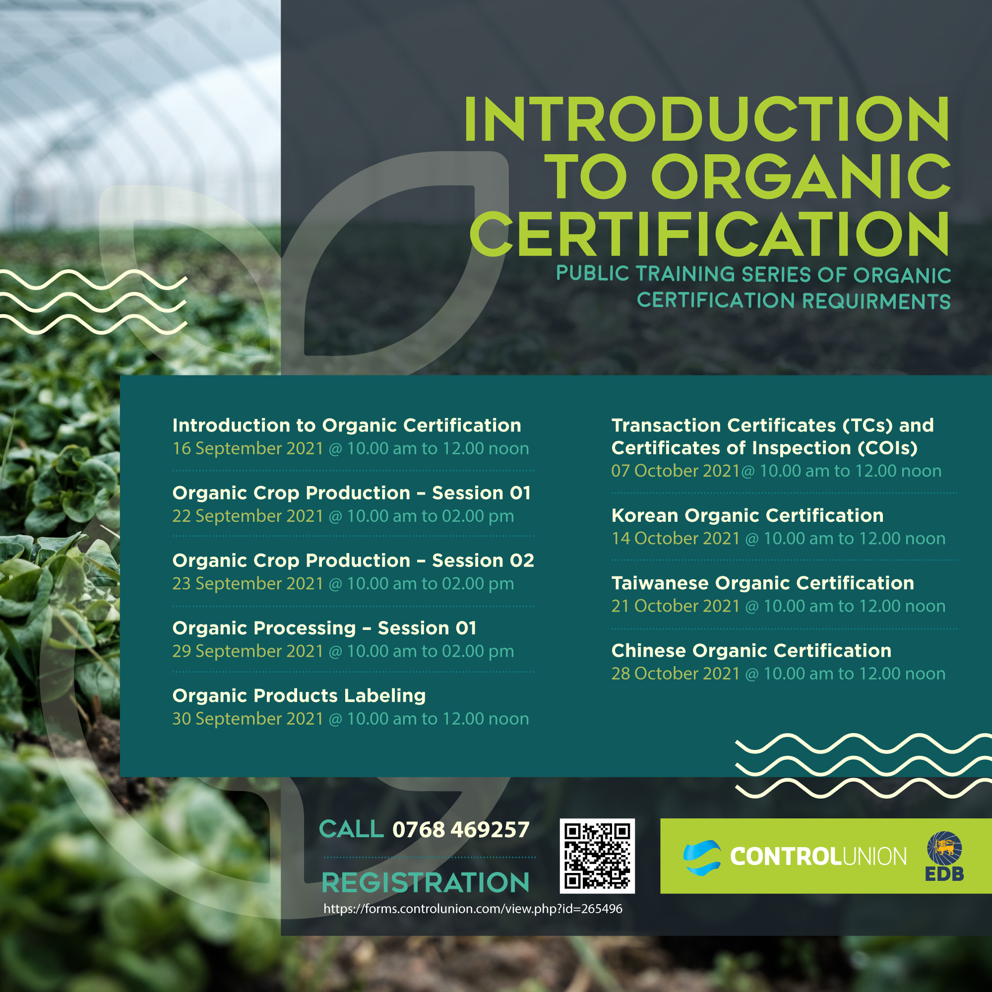 Introduction To Organic Certification Requirements For Organic ...